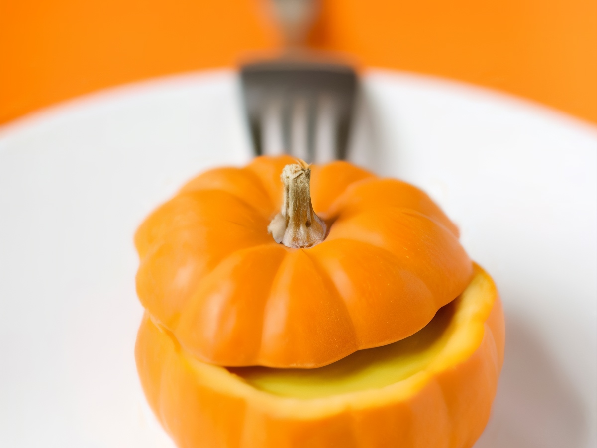 Cheese Fondue in Pumpkin