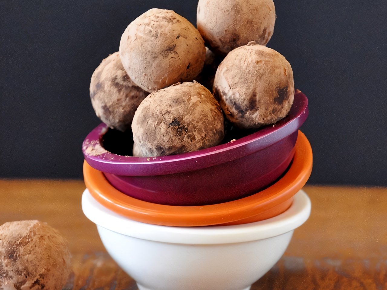 Raw Almond Truffles