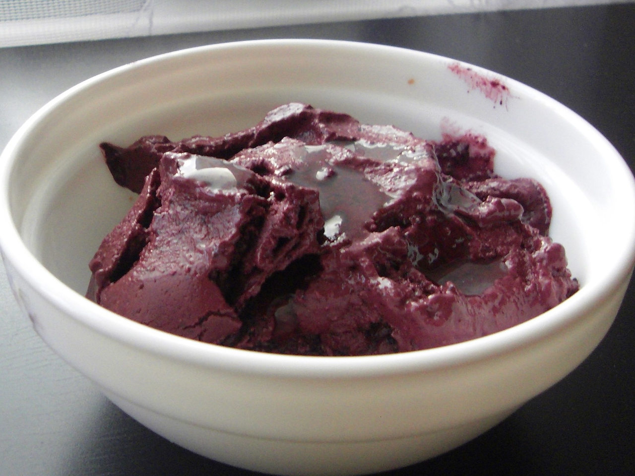 Raw Blueberry Ice Cream