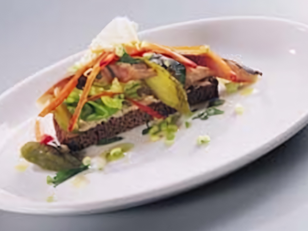 Norwegian Herring Sandwich