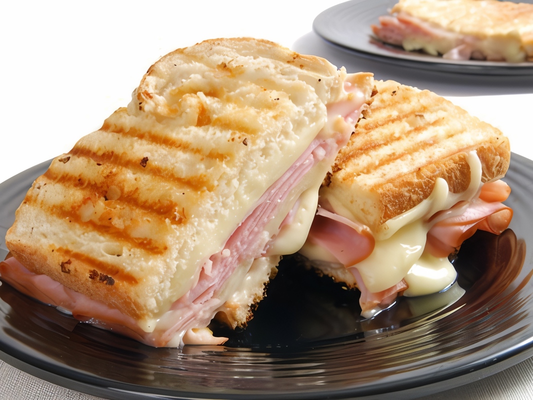 Apple, Ham, and Cheddar Sandwiches