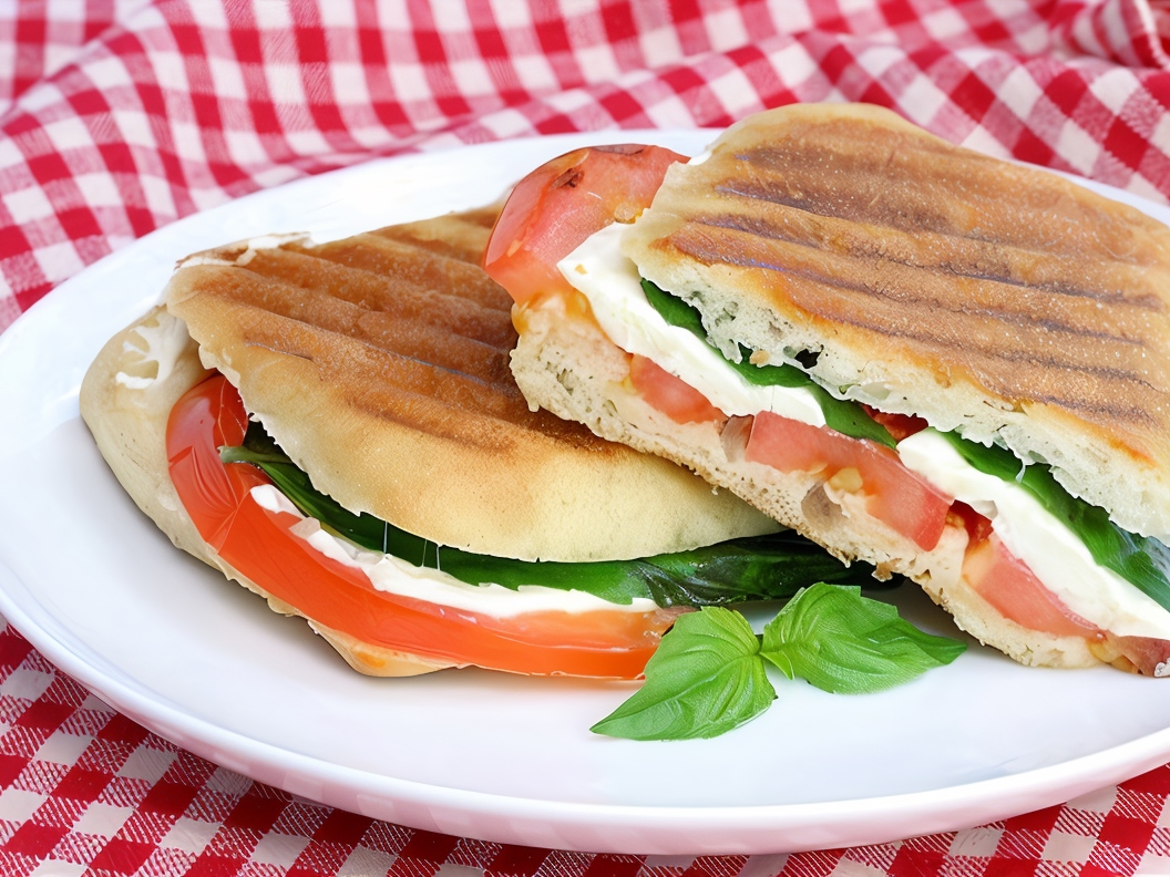 Sandwiches with Smoked Mozzarella
