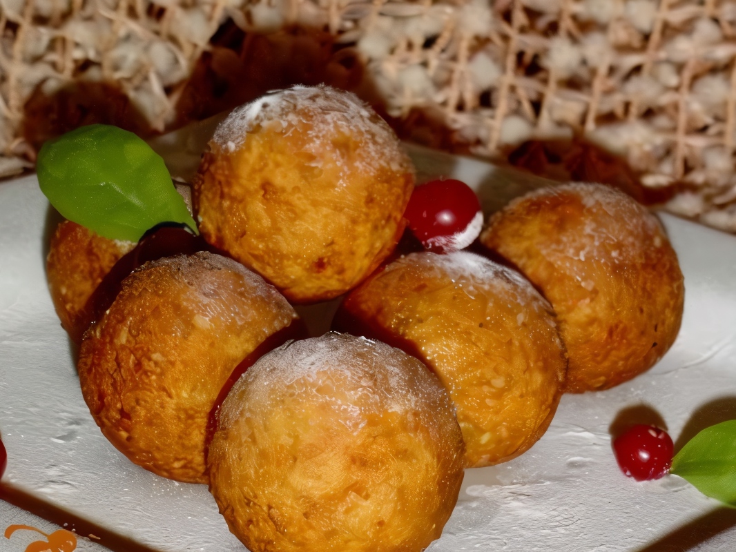 Sweet Potato Sesame Balls
