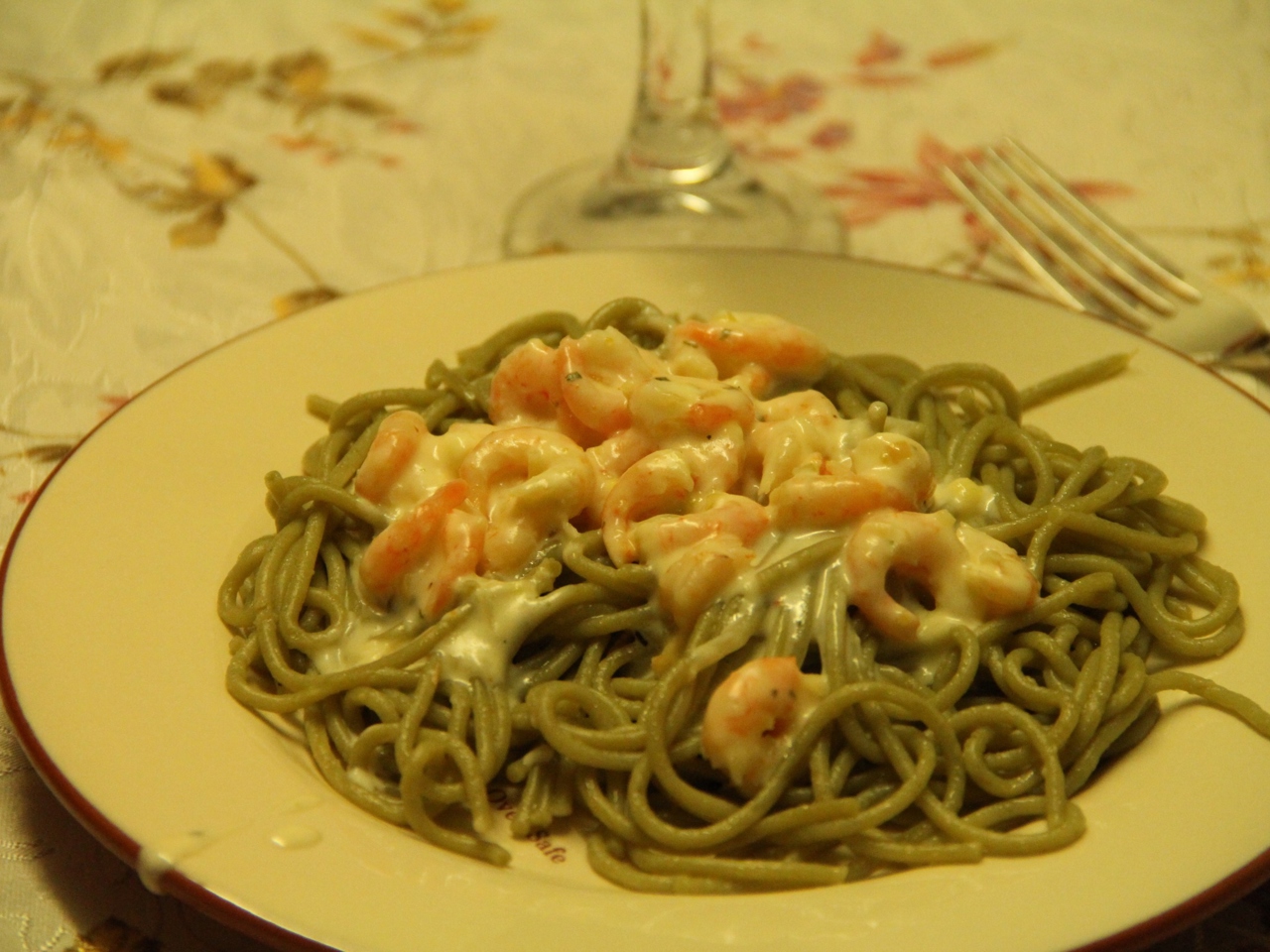 Creamy Pasta with Shrimp