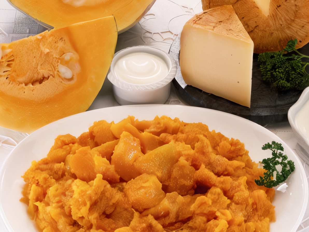 Cream Cheese with Pumpkin and Apples