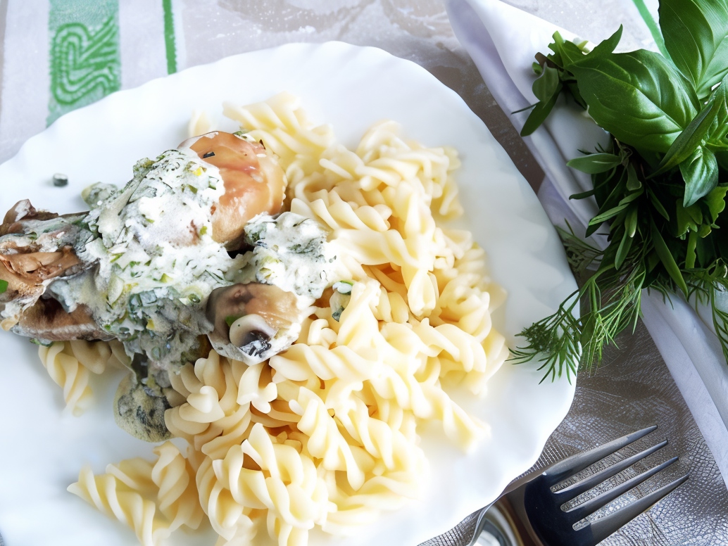 Creamy Pumpkin Seed Sauce with Garlic