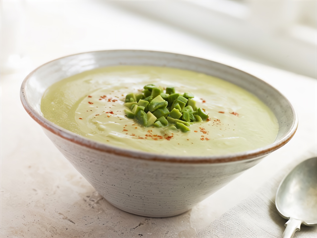 Creamy Avocado and Coconut Soup