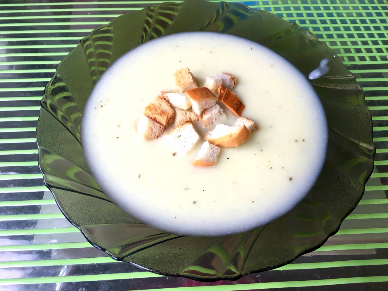 Creamy Potato and Zucchini Soup