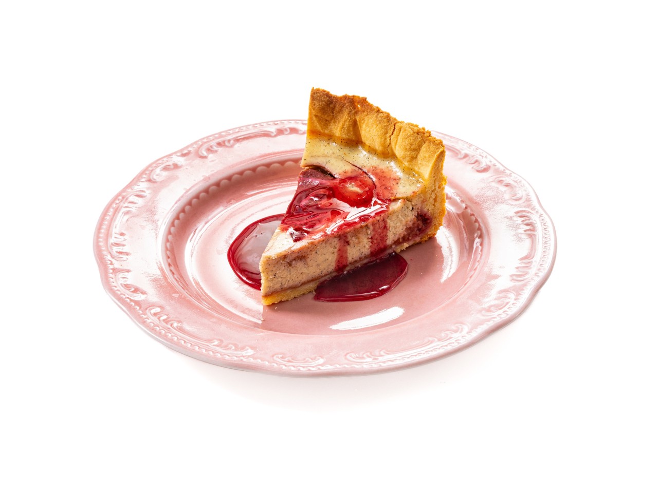 Creamy Plum Pie