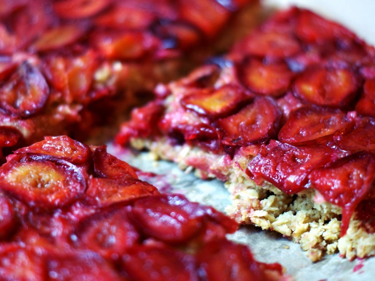 Plum Crumble