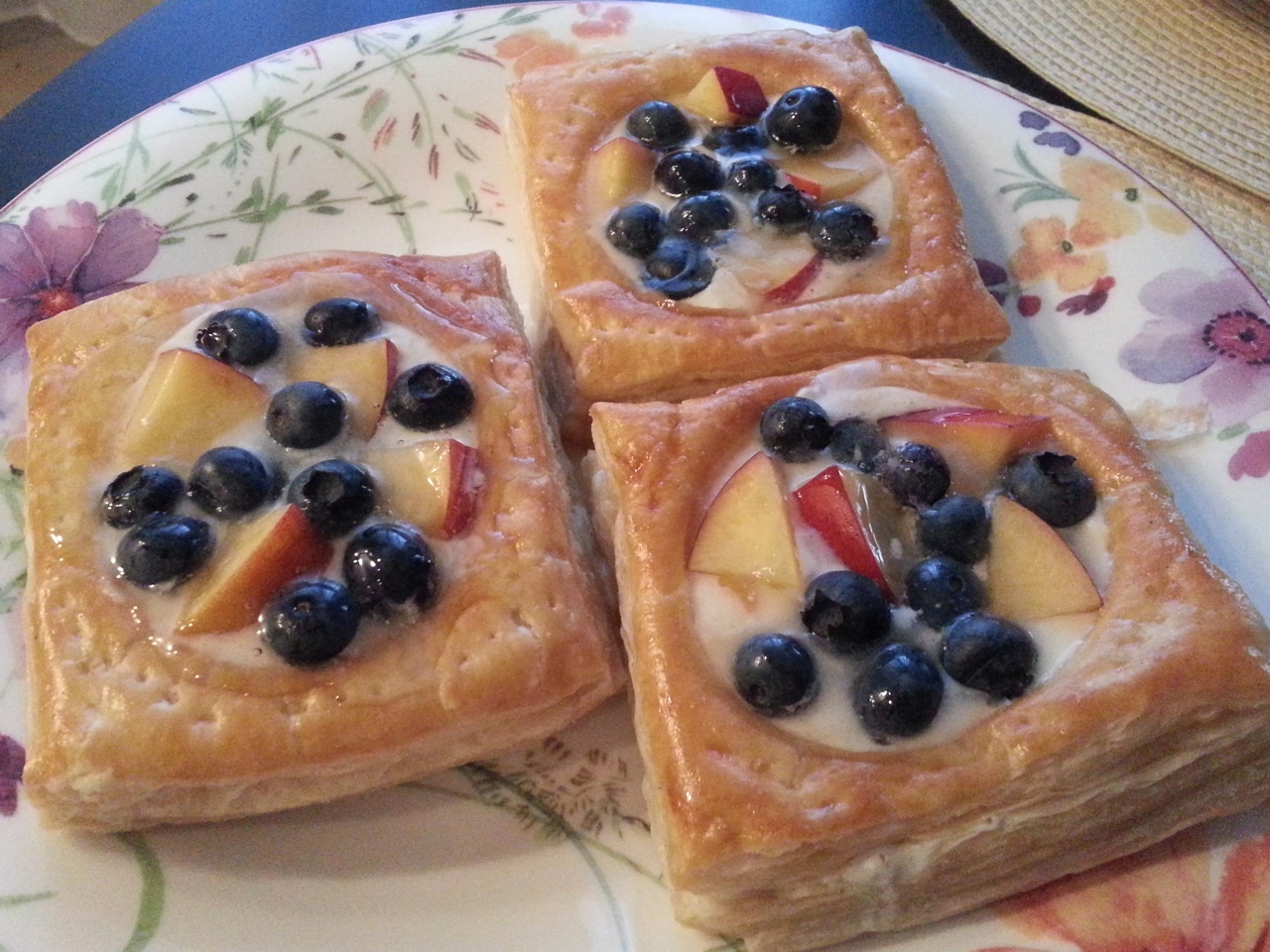 Layered Fruit Tartlets