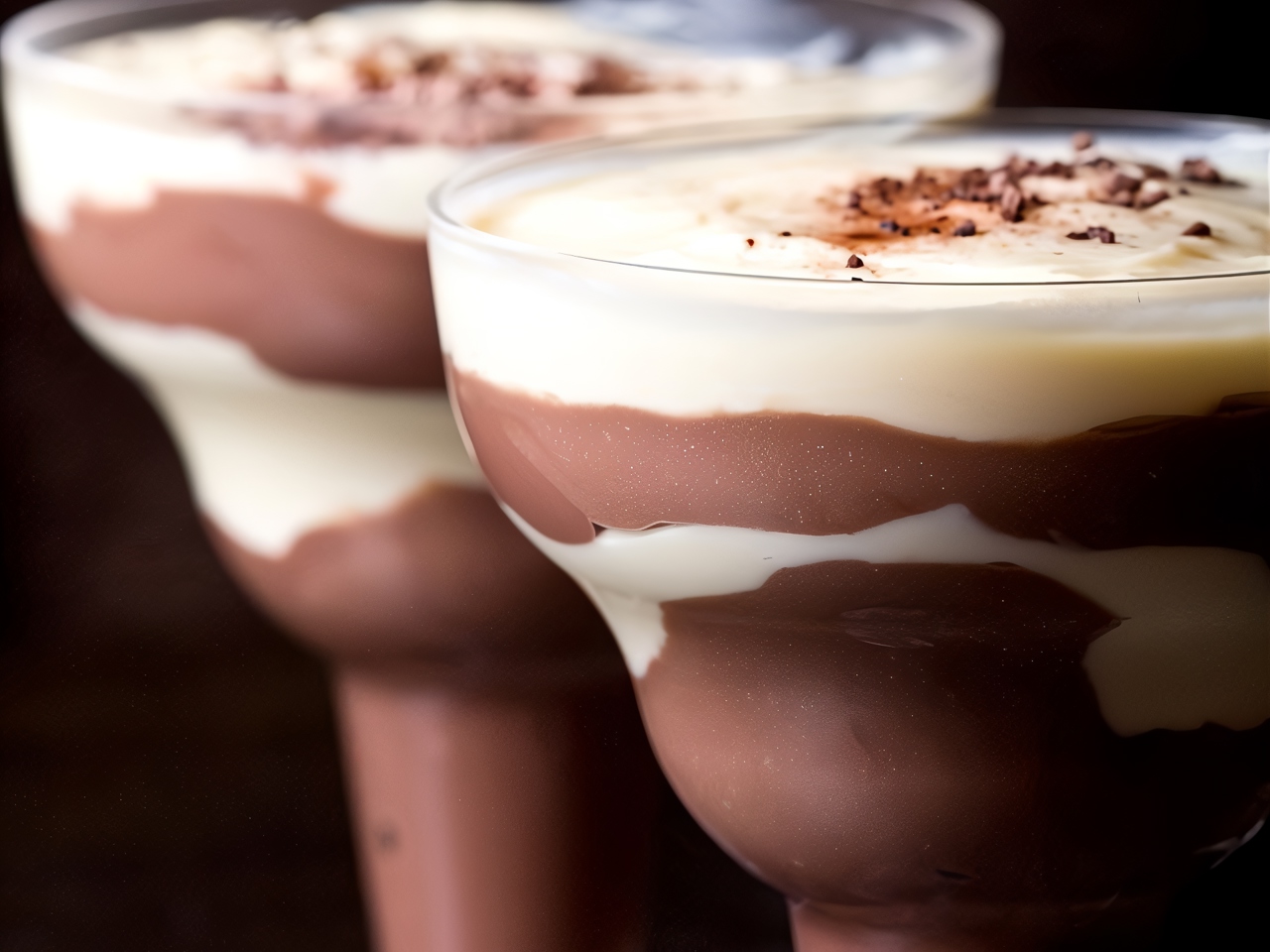 Layered Chocolate Parfait