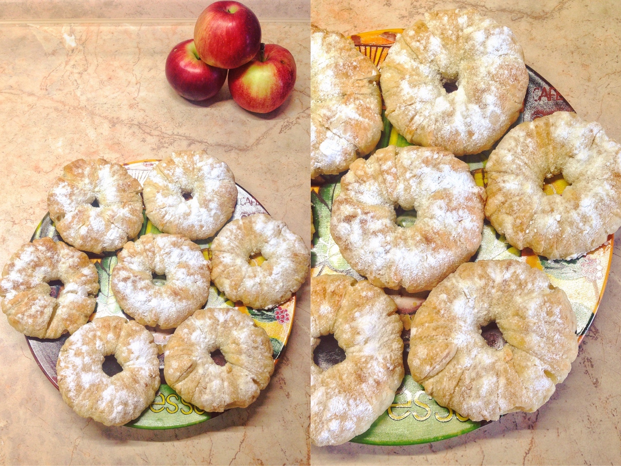 Puff Pastries with Pineapple