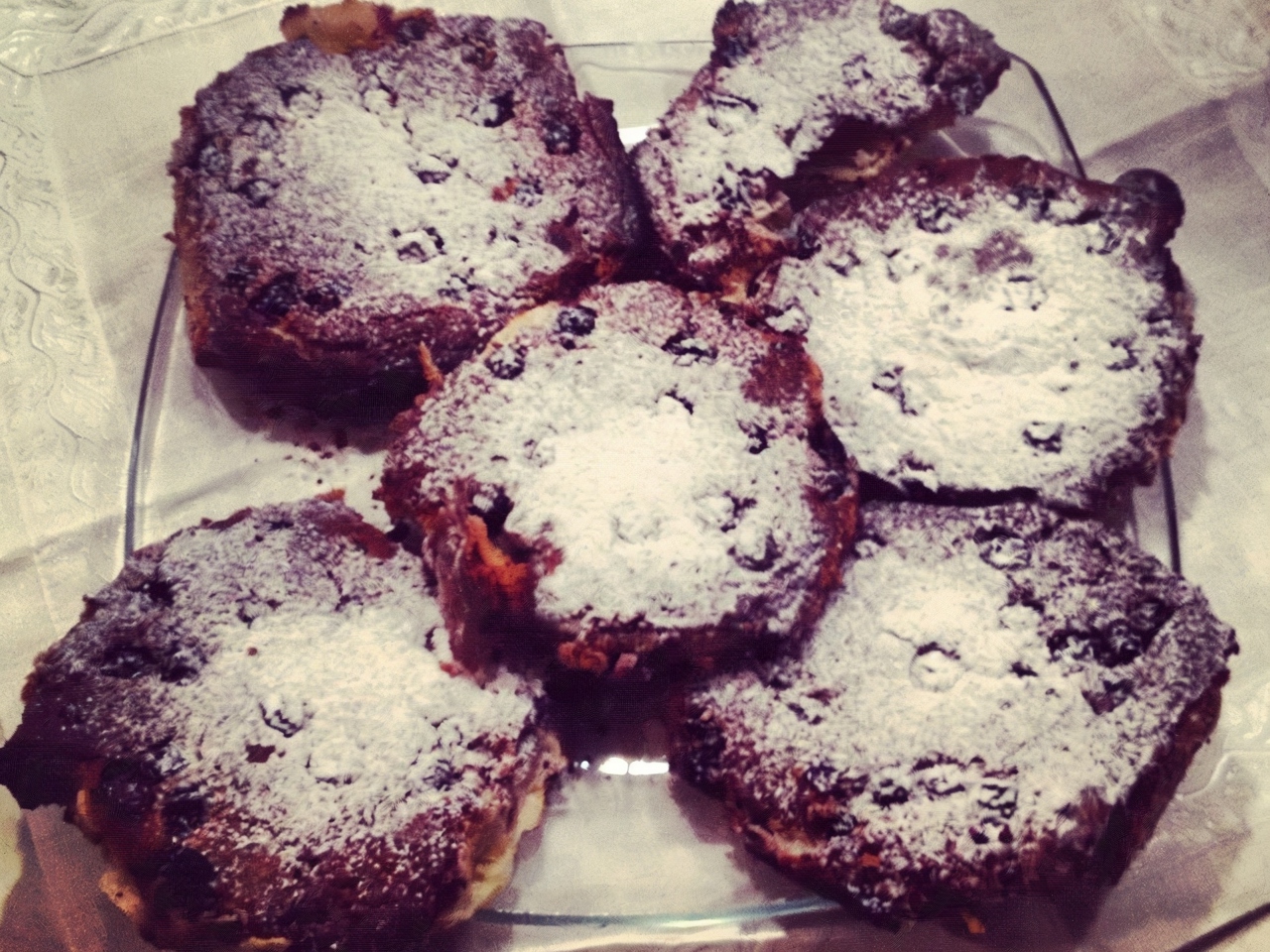 Puff Pastries with Black Currants and Frangipane