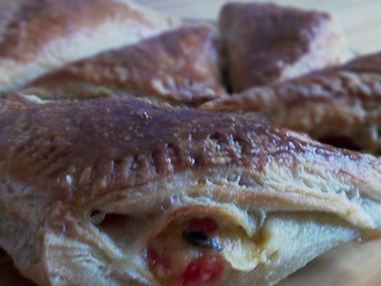 Puff Pastry with Vegetables and Cheese