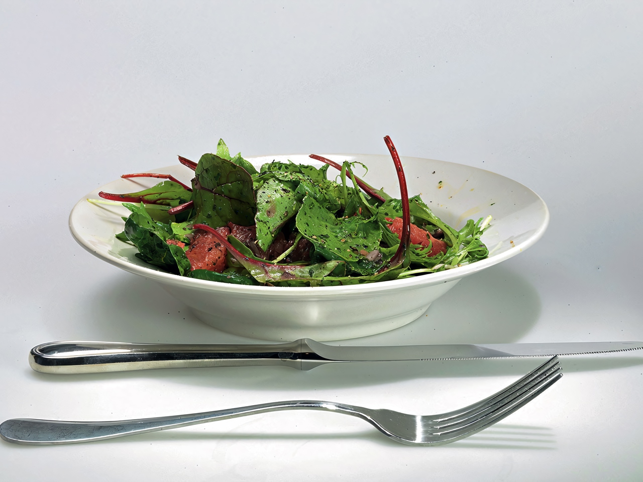 Salad Mix with Mint-Citrus Dressing