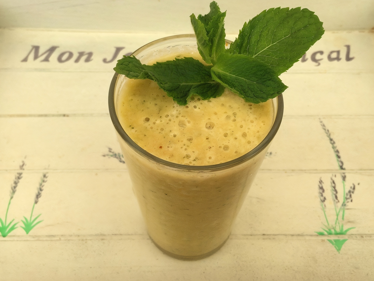 Pineapple Rhubarb Smoothie