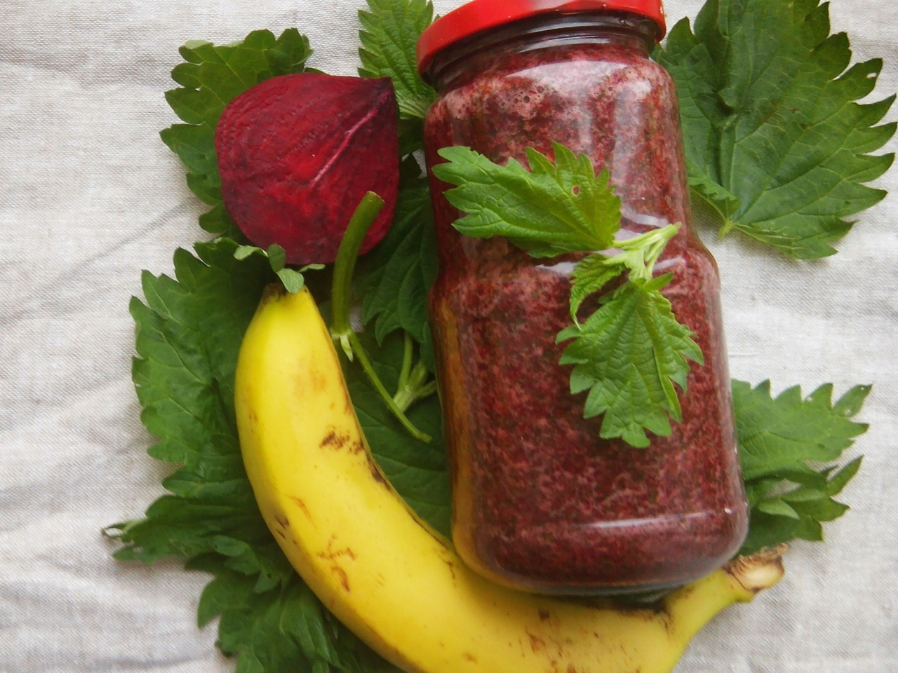 Nettle and Beet Smoothie