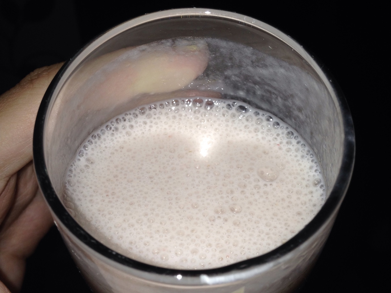 Banana and Strawberry Smoothie