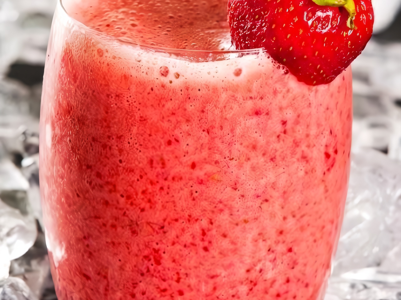 Melon and Strawberry Smoothie