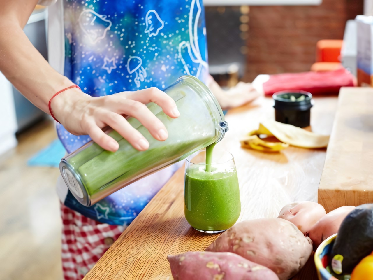 Spinach and Almond Milk Smoothie