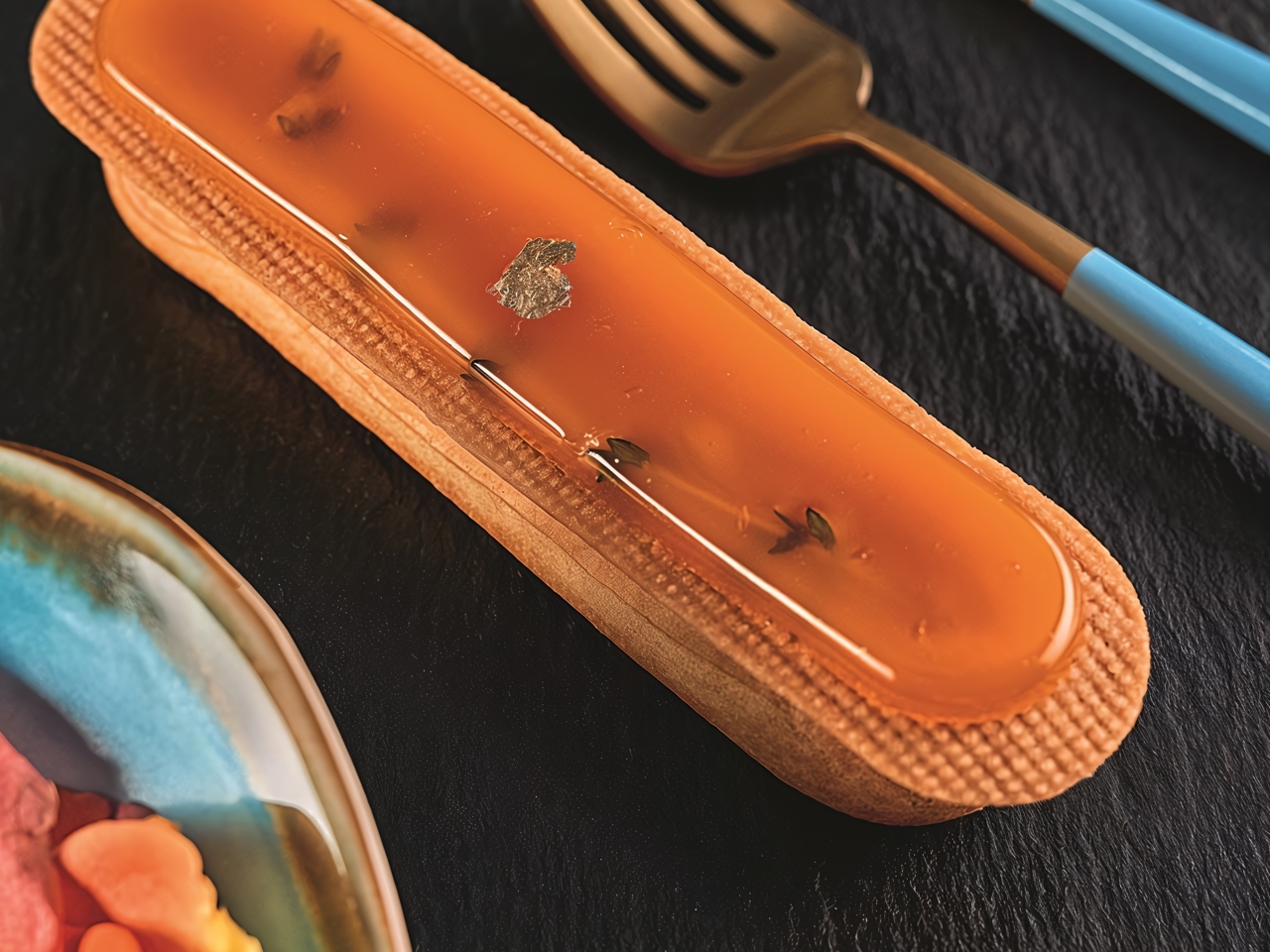 Savory Éclair 'Mandarin - Duck Pâté'