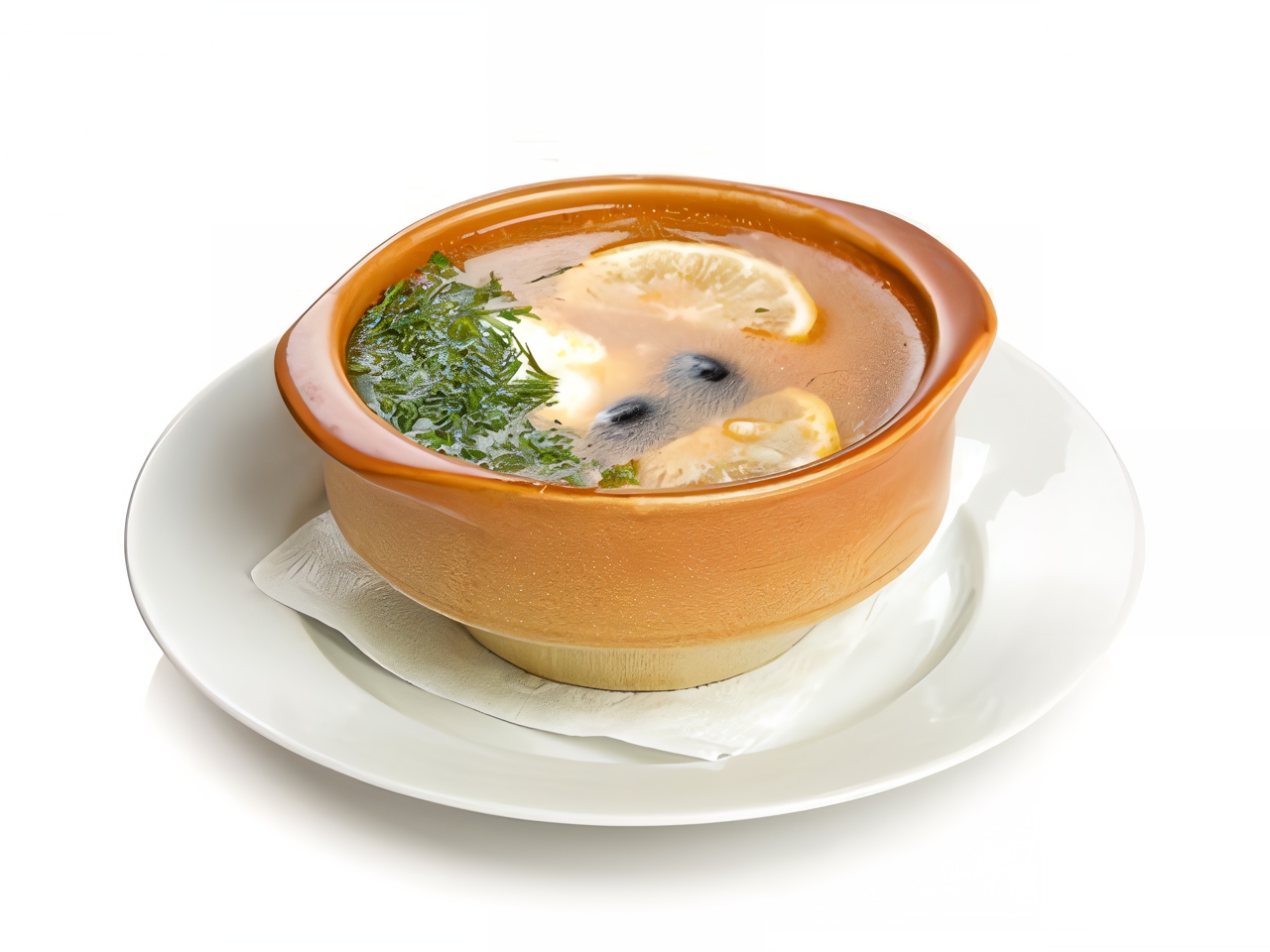 Картофельный суп с сельдью