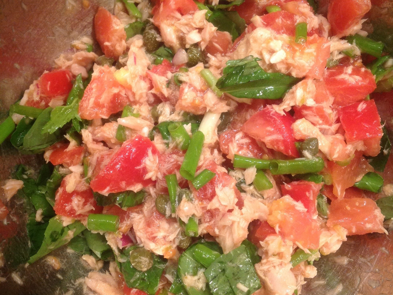 Spaghetti Crudo al Tonno