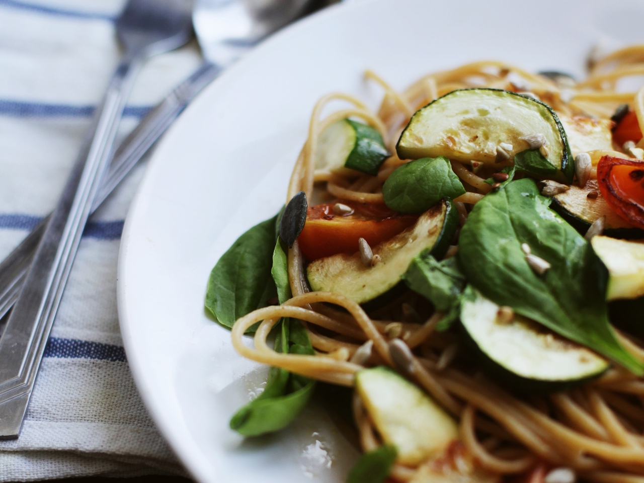 Spaghetti with Zucchini
