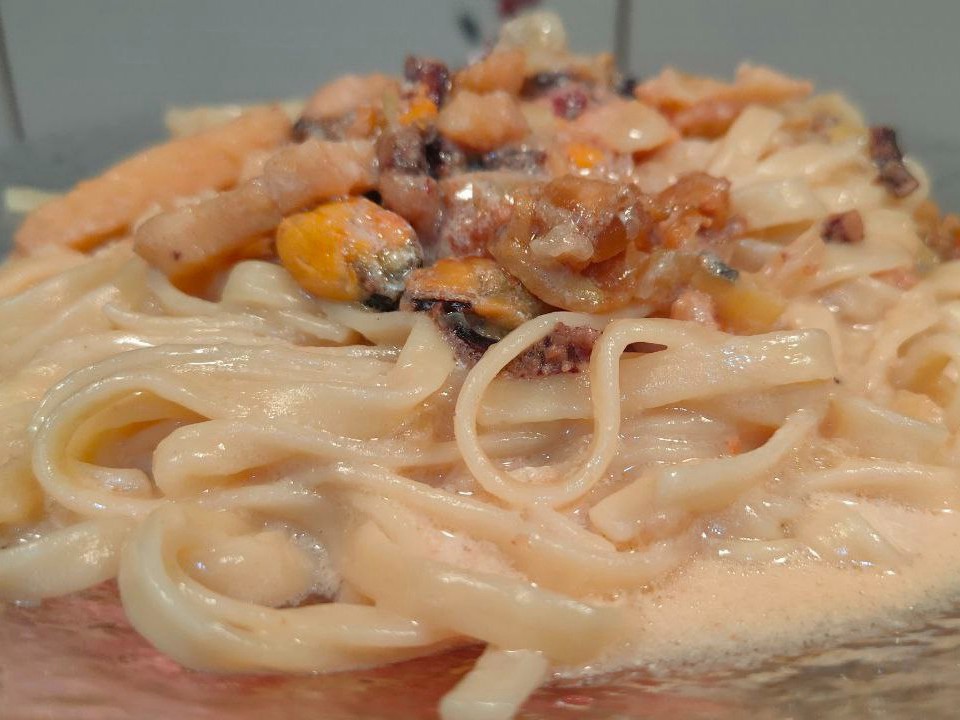Spaghetti with Seafood