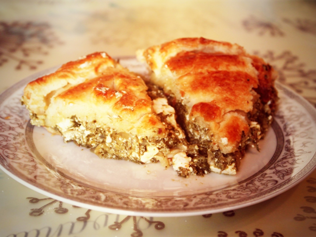 Spanakopita or Spinach Pie