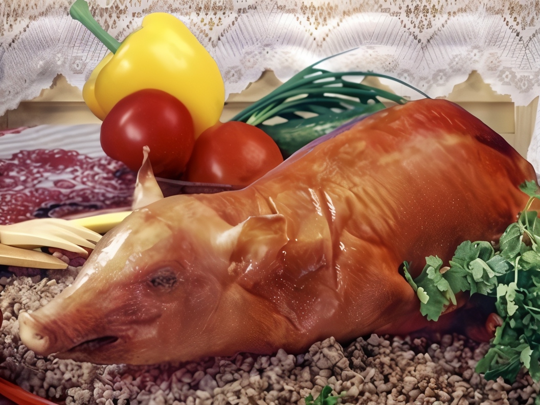 Old Russian Piglet with Buckwheat Porridge