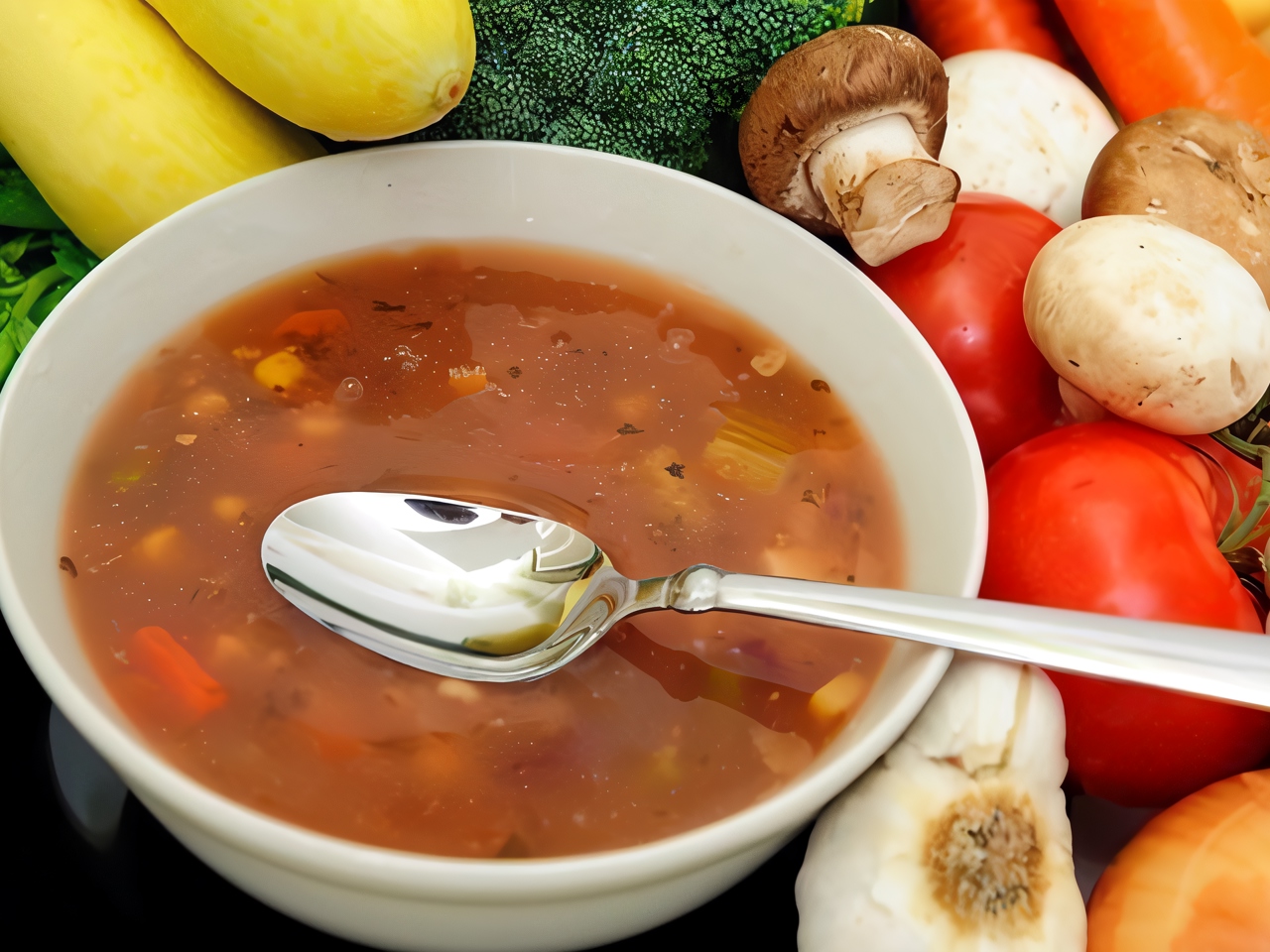 Ukrainian Pickled Eggplant Soup