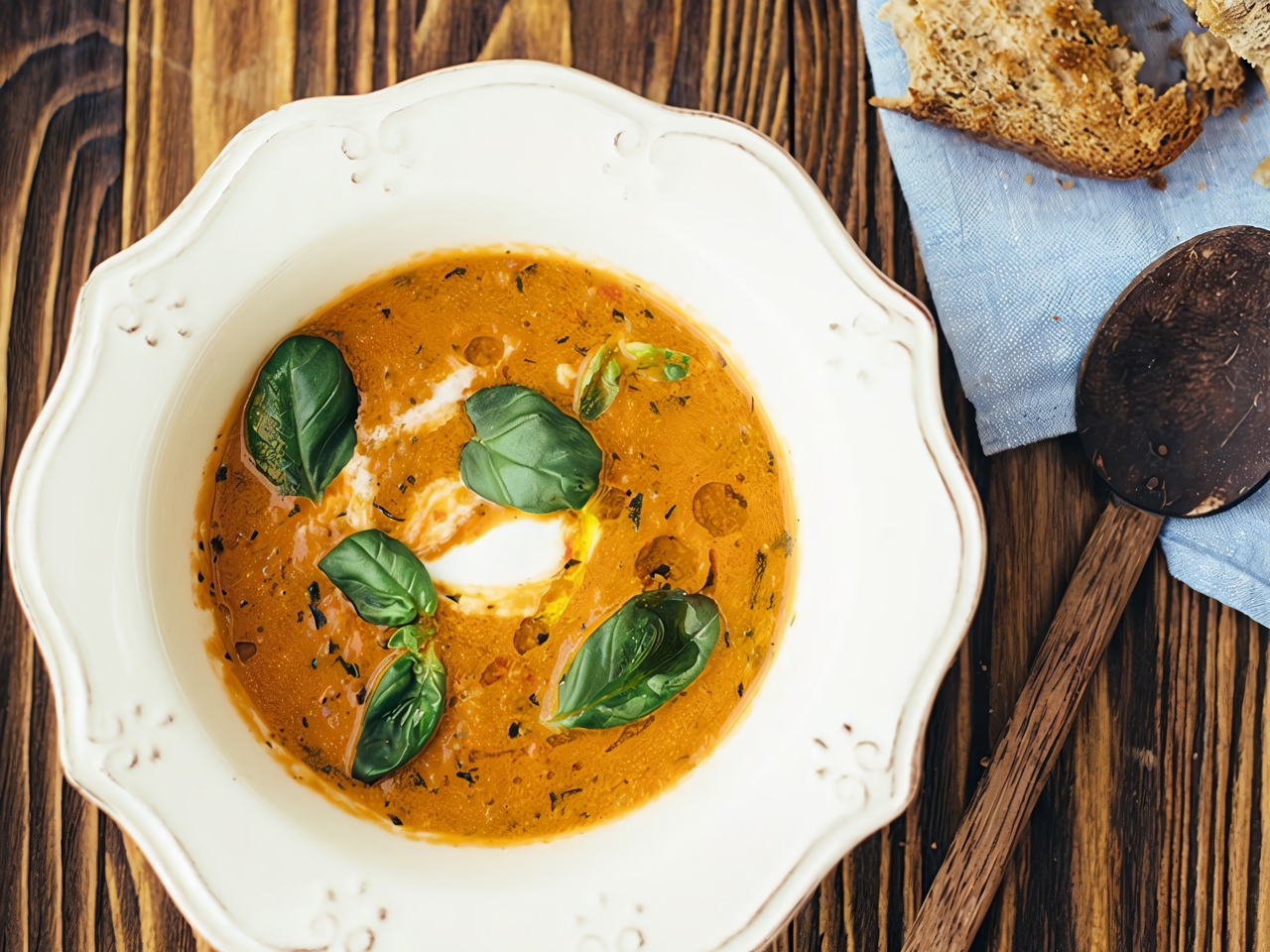 Roasted Cherry Tomato Soup