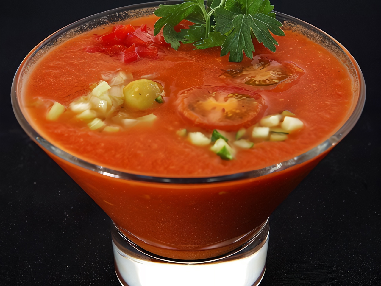 Tomato and Cucumber Soup