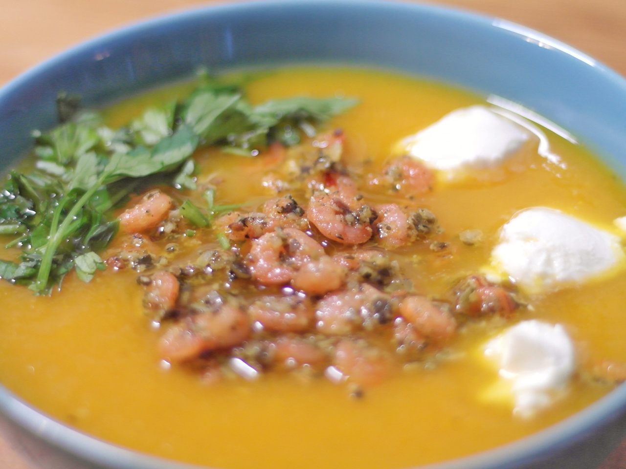Pumpkin Soup with Ginger