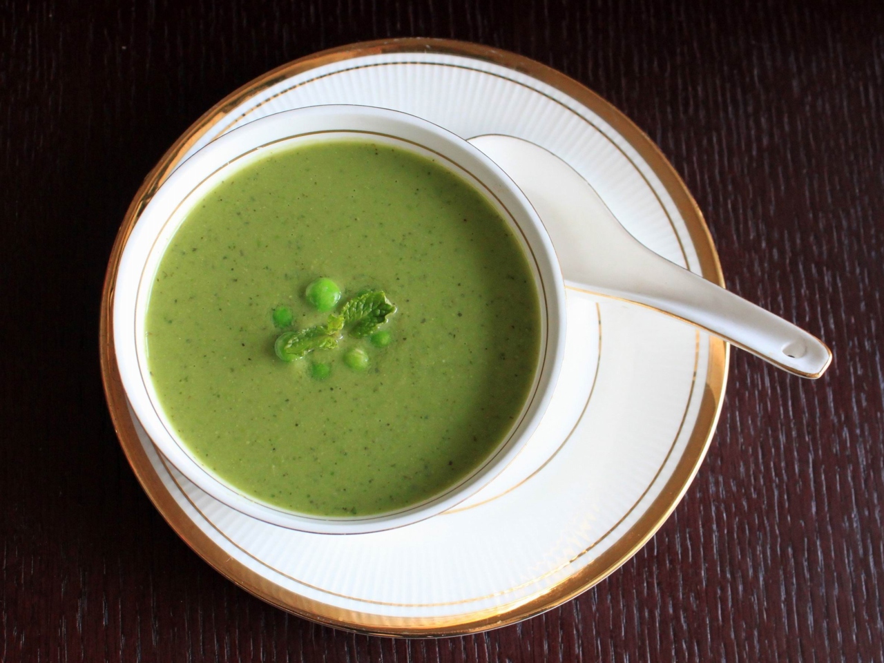 Pea Soup with Mint