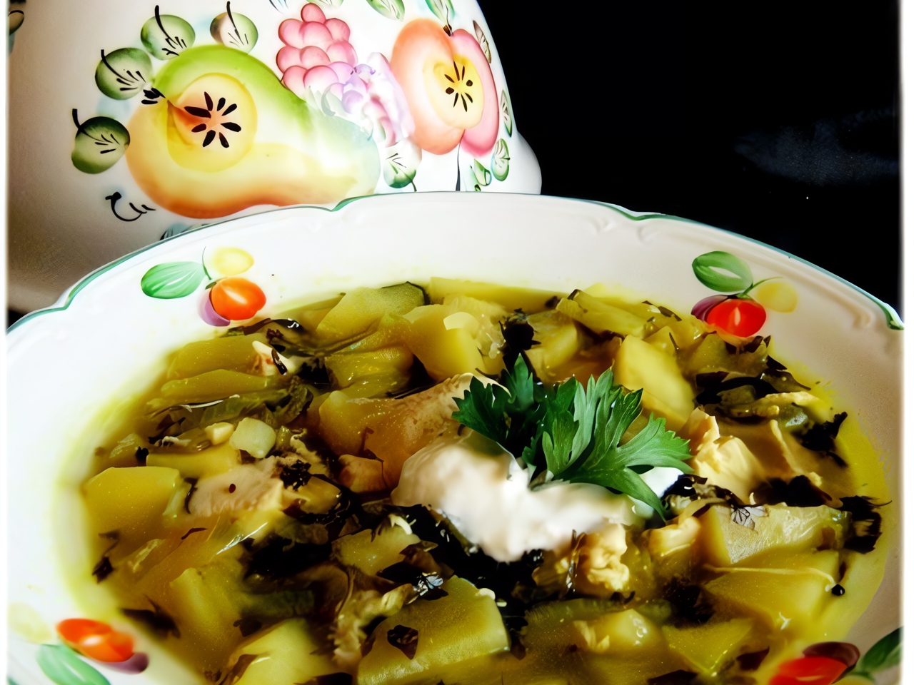 Curry Soup with Apples