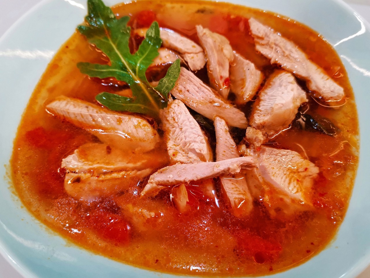 Turkey Thigh Kimchi Soup
