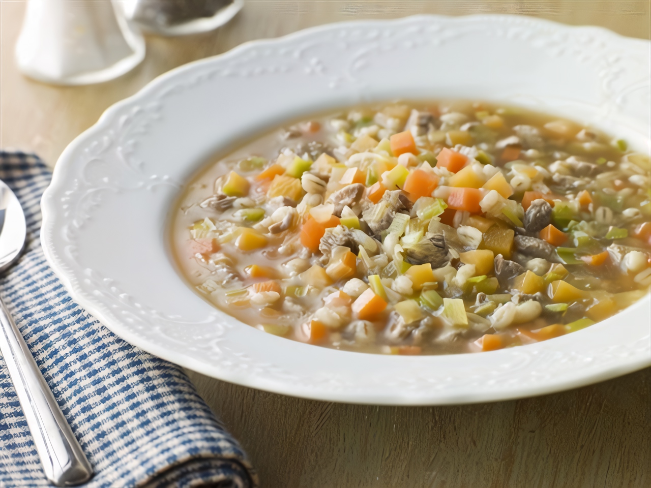 Barley and Turnip Soup