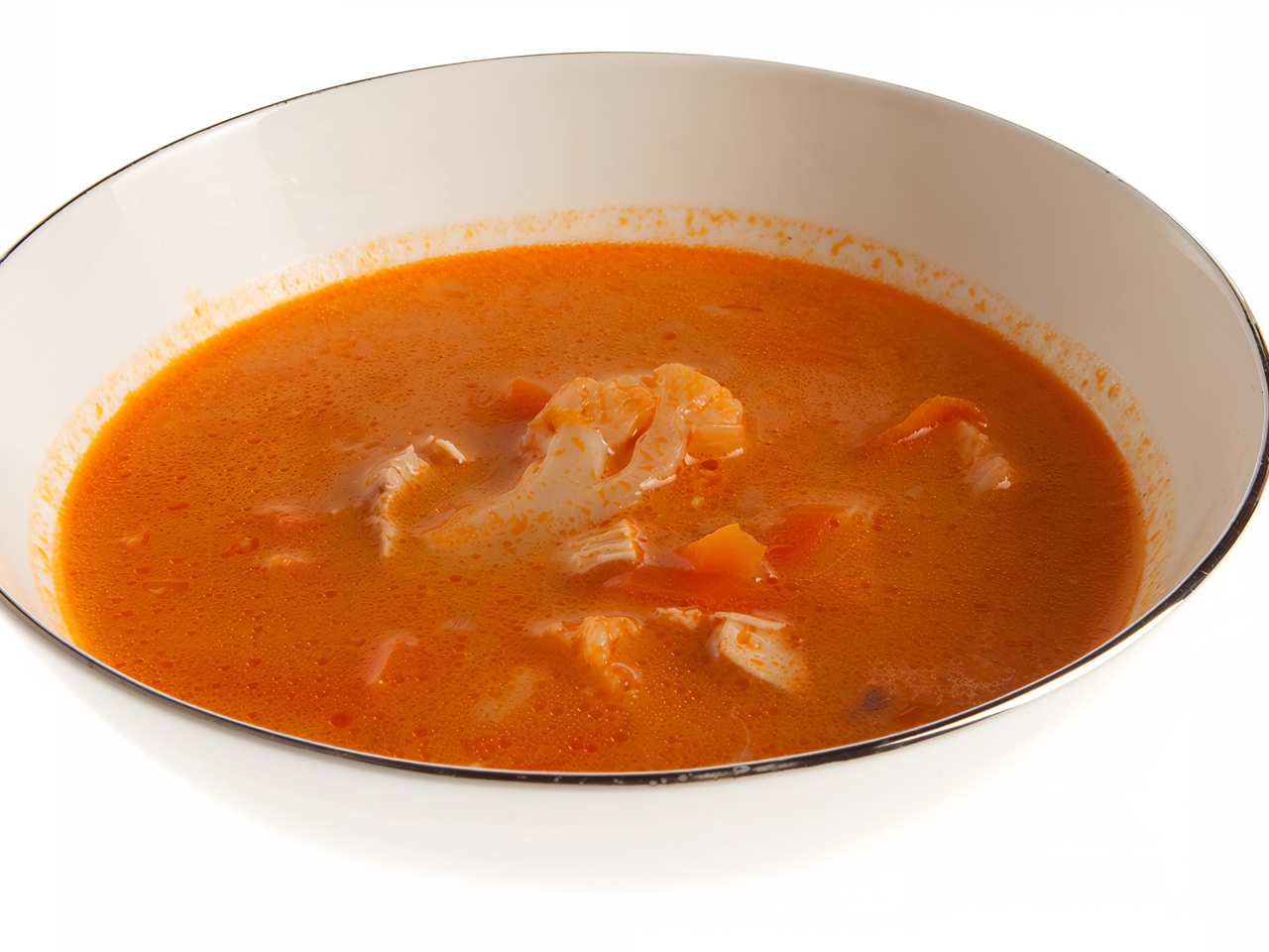 Thai-Style Rice and Cauliflower Soup