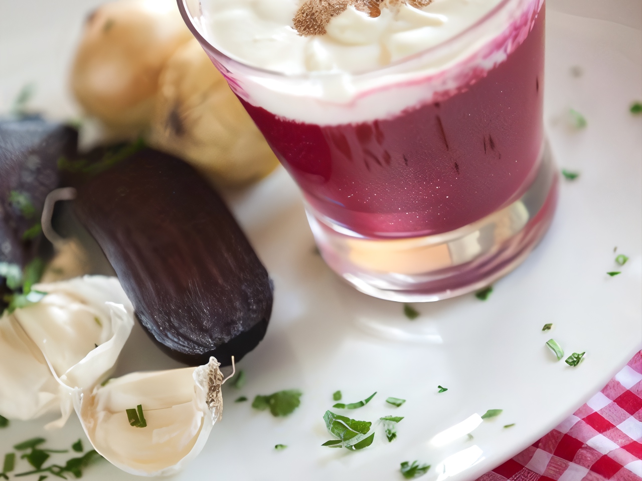 Beetroot Cappuccino