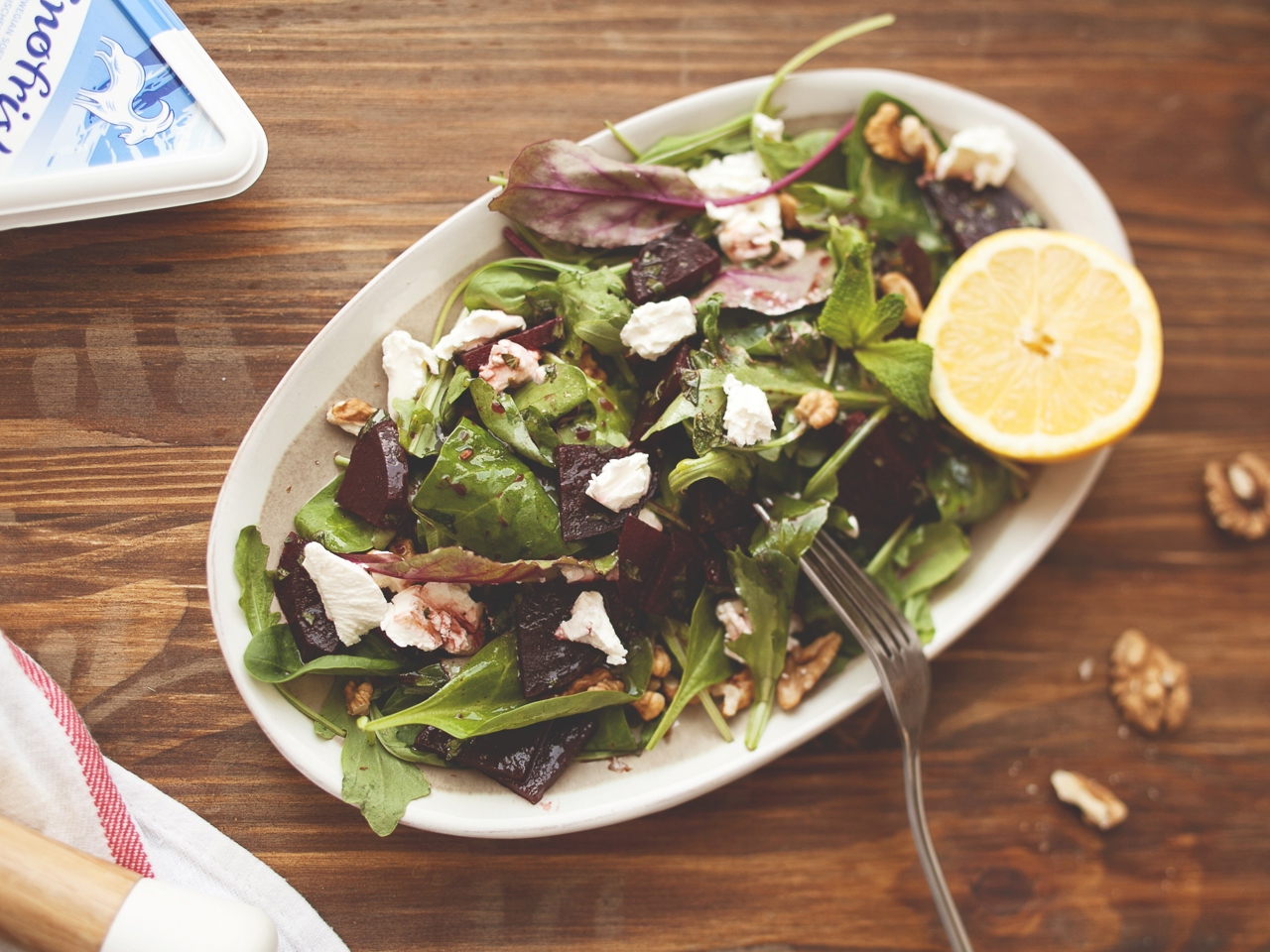 Beet Salad with Goat Cheese