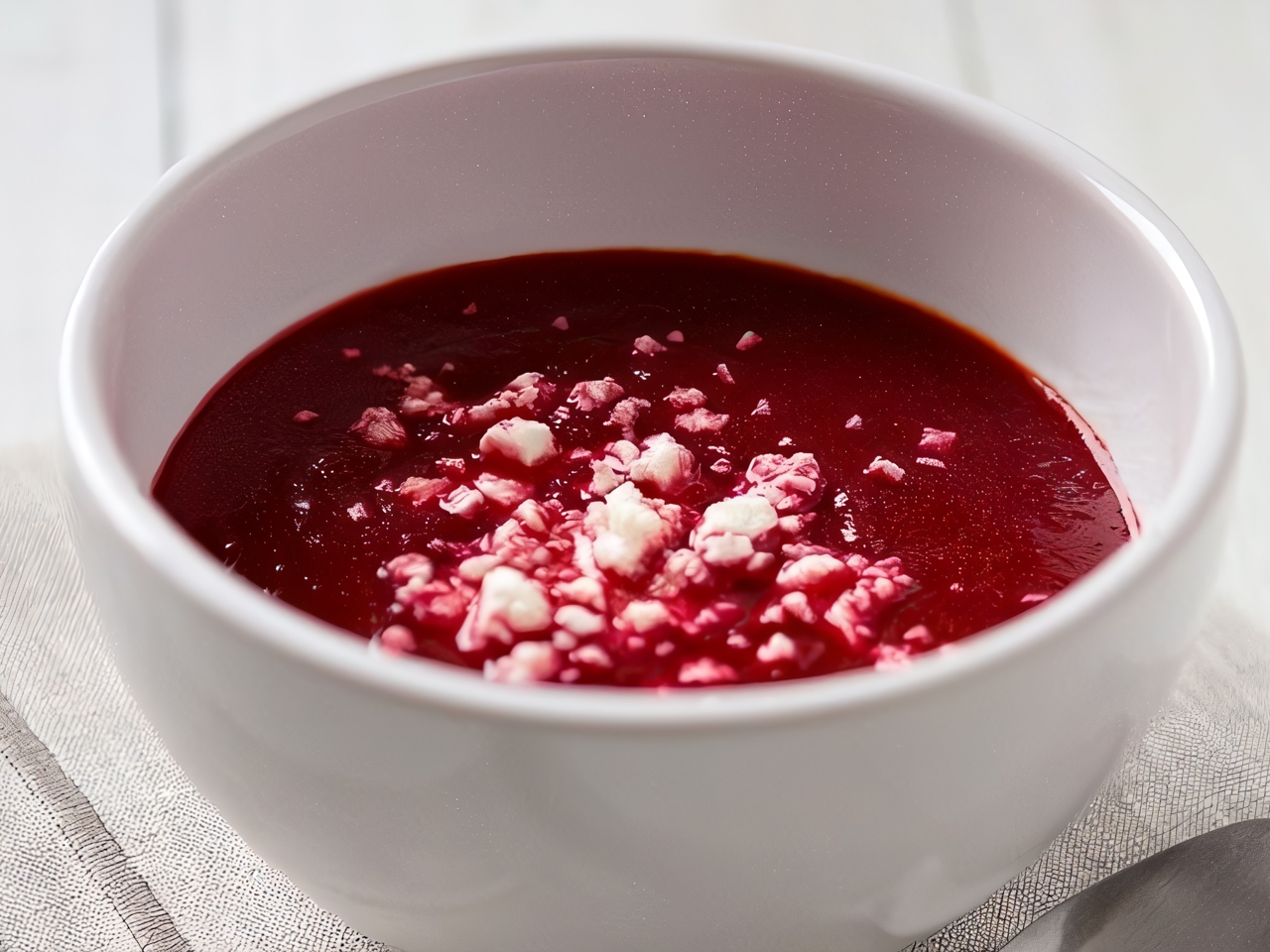Beetroot Soup with Feta