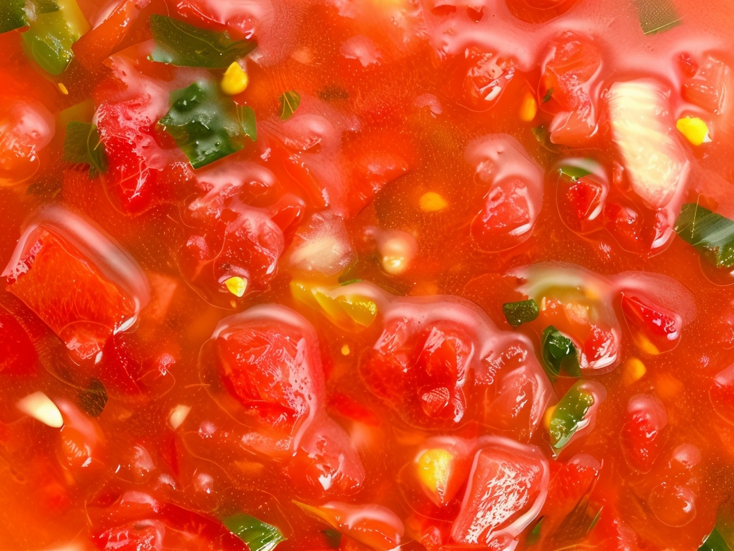 Fresh Tomato Sauce with Jalapeño, Lemons, and Basil