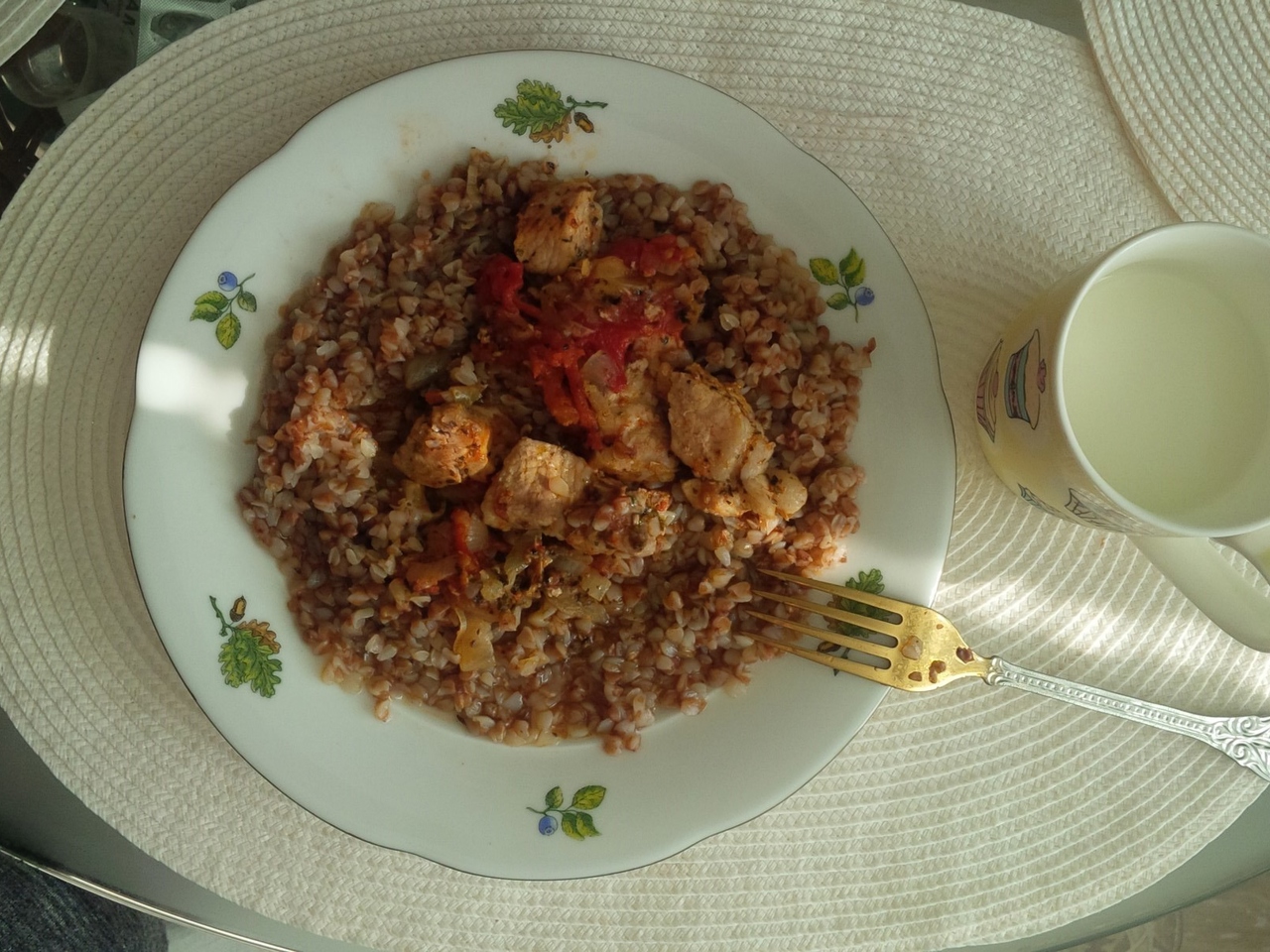 Pork Loin with Tomatoes and Basil