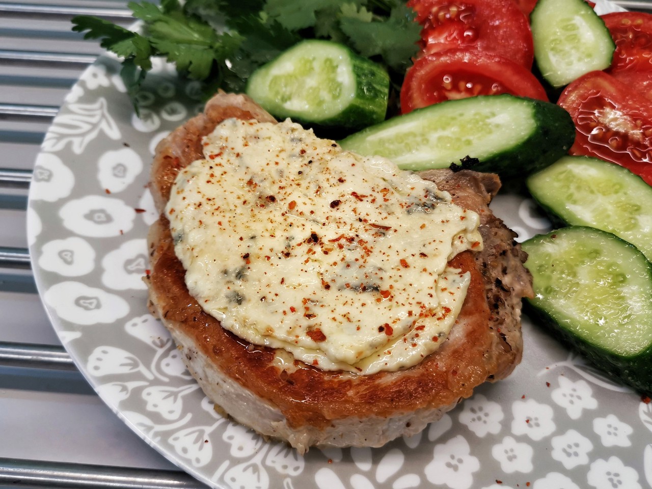 Pork Loin in Gorgonzola Sauce