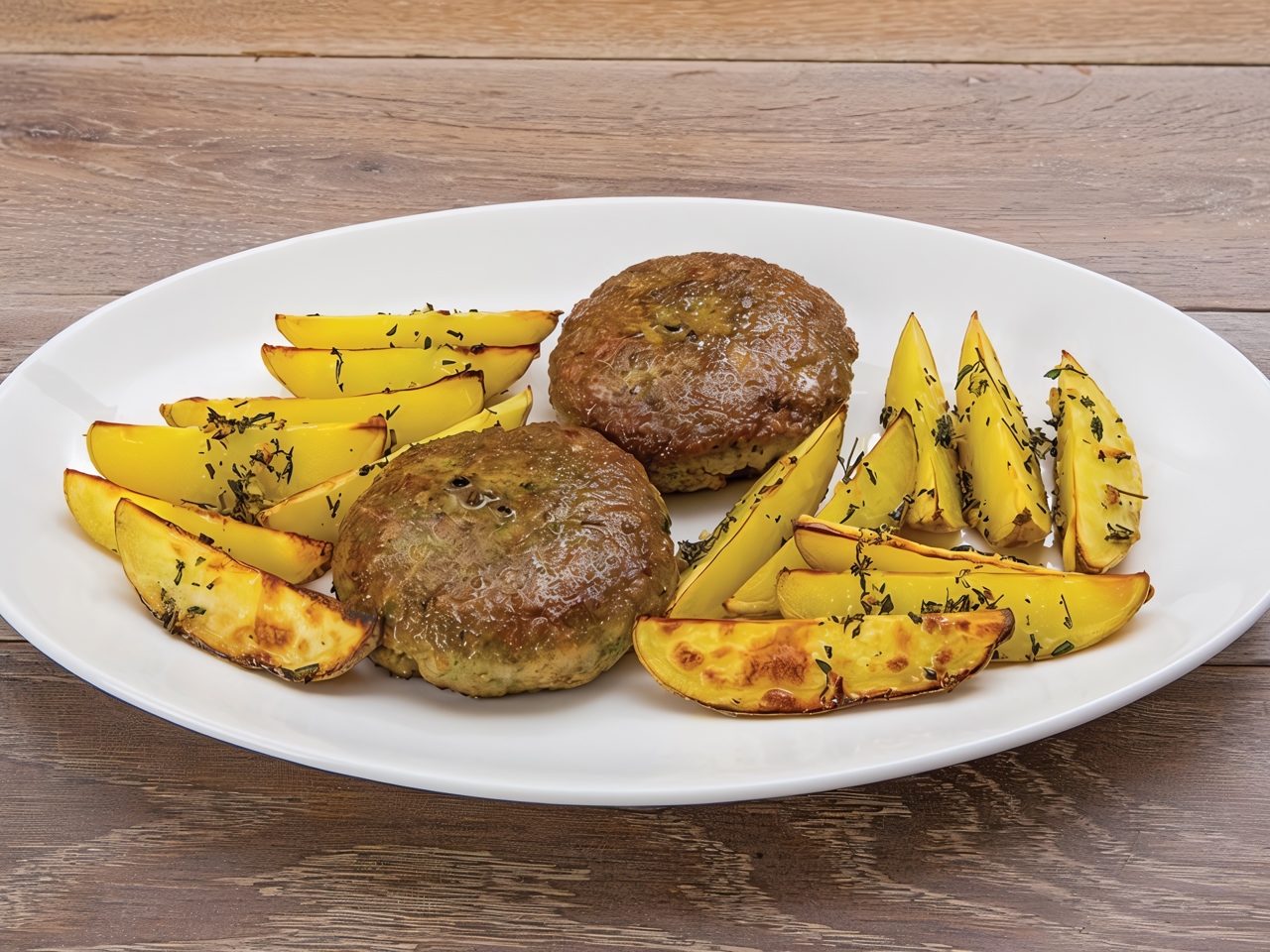Pork Cutlets with Tarragon and Potatoes