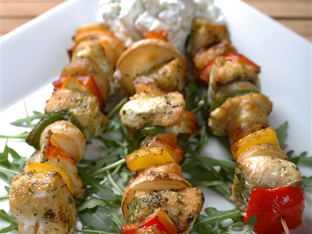 Southwestern Beer Pork Skewers