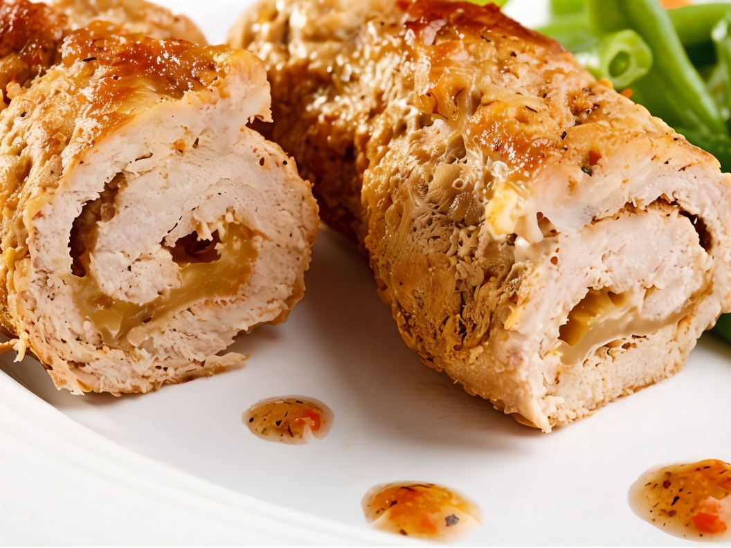 Pork Stuffed with Pears